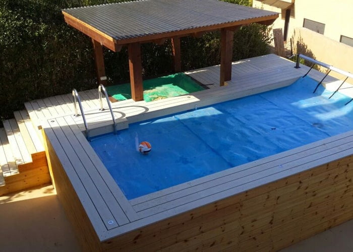 הקמת צימרים ובריכות עץ