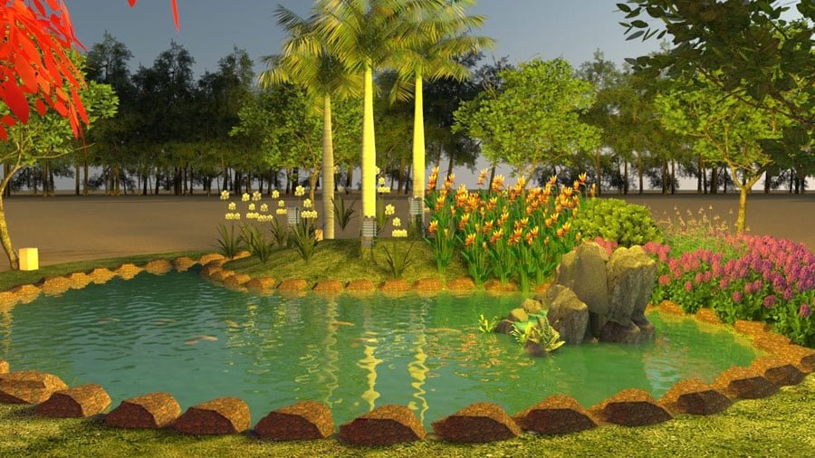 גינת יין-יאנג עגולה