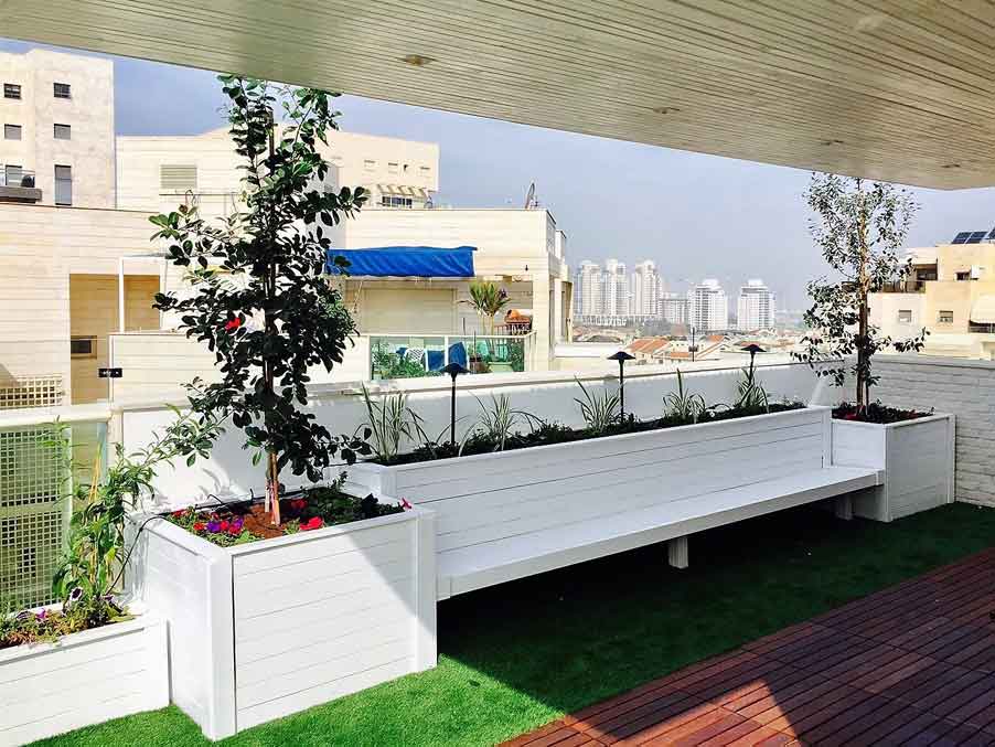 הקמת גינה בפנטהאוז