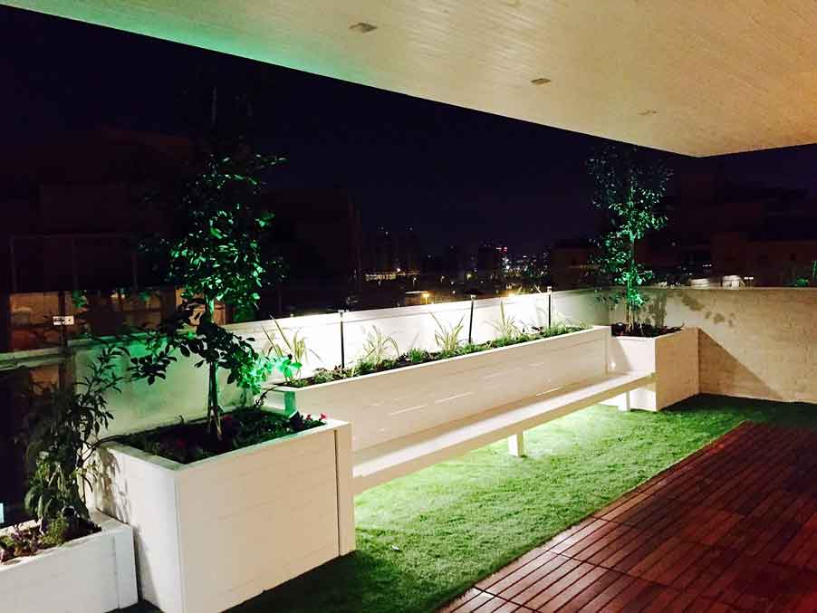 הקמת גינה בפנטהאוז