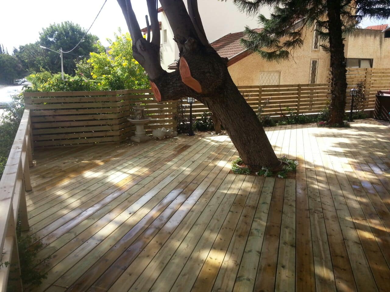 הקמת דק צף בנווה מונוסון