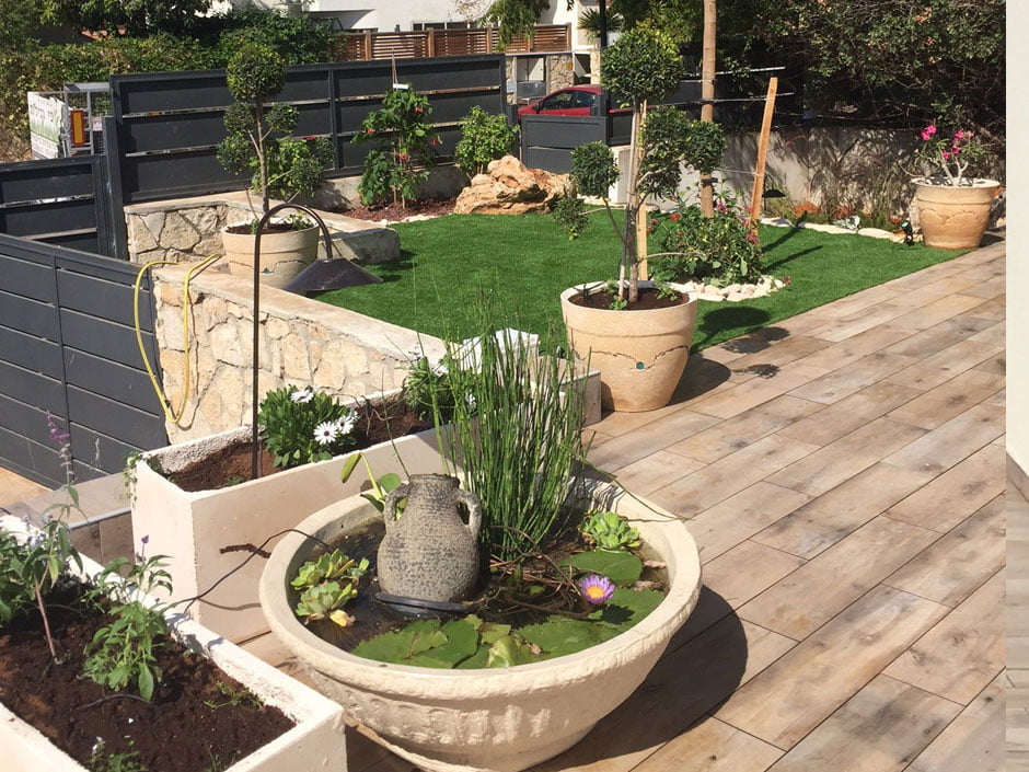 עיצוב גינה בשוהם