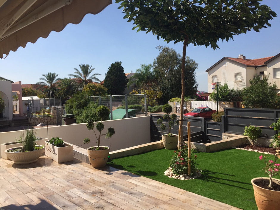 עיצוב גינה בשוהם