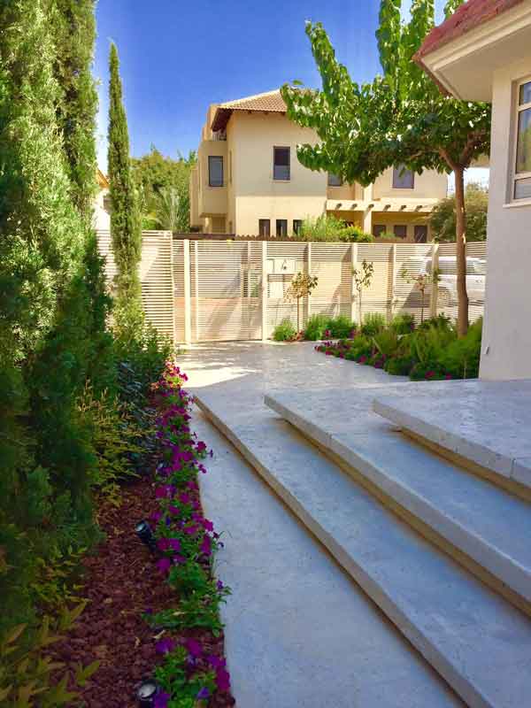 עיצוב גינה בשרון