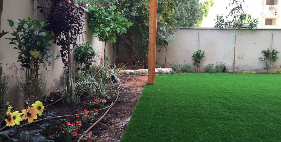 גינה בנתניה 4 - הקמת גינה בנתניה