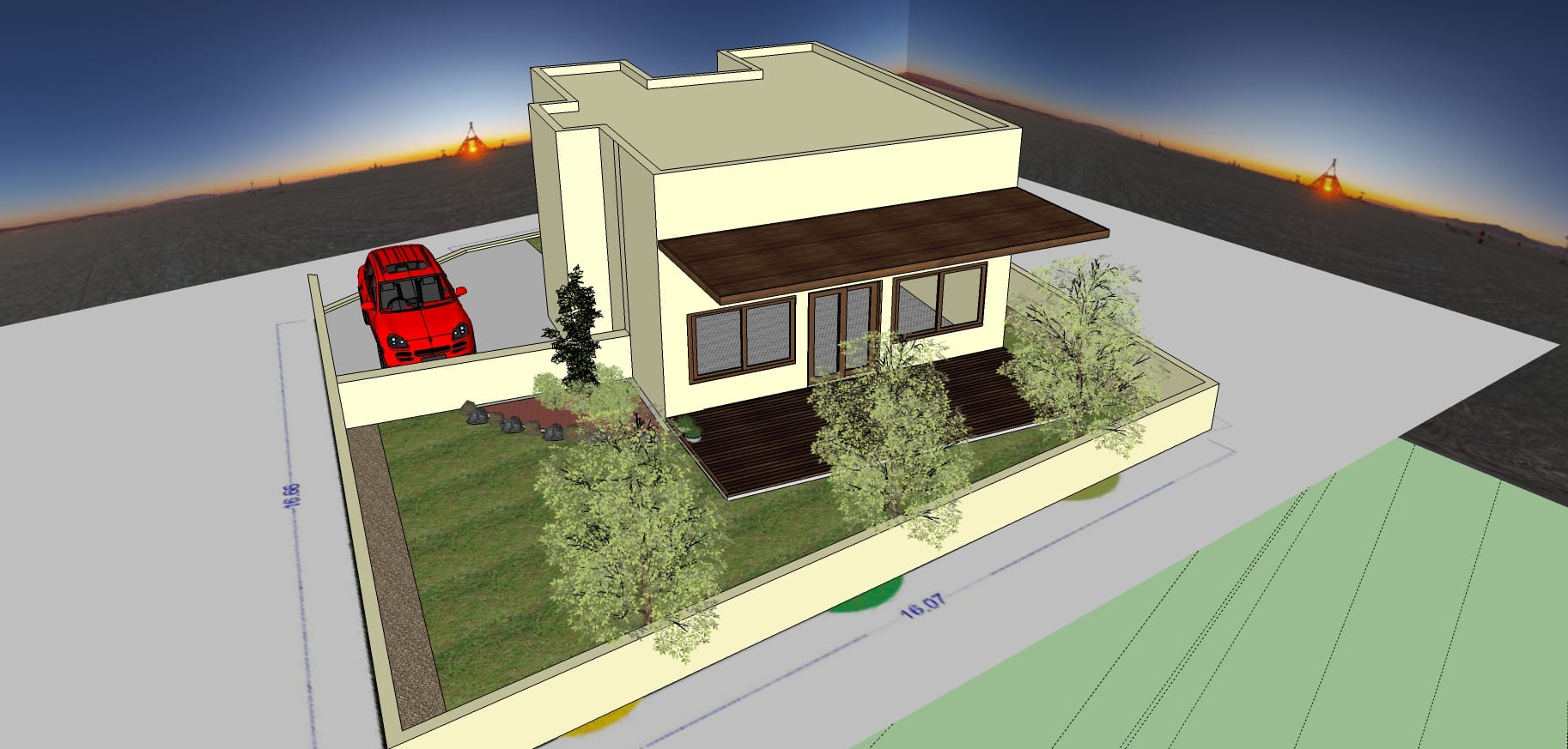 הדמיות לעיצוב פרויקט בבנימינה