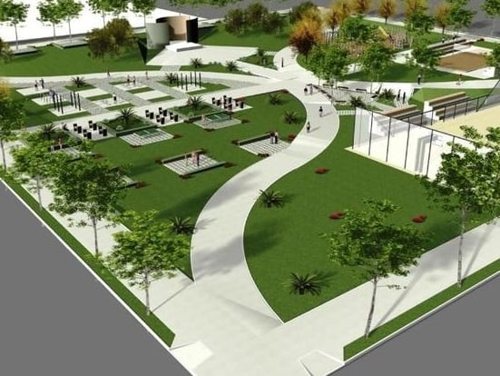 עיצוב ותכנון גינות ציבוריות